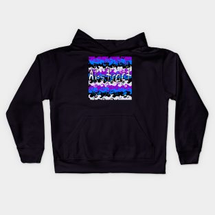 Abstract by Orchid 235 Kids Hoodie